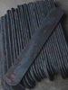 Кованая заготовка для ножа, поковка 95х18, 300/30/3мм